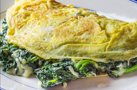 Brazilian spinach omelette-2 | The Perennial Poppies Group Inc